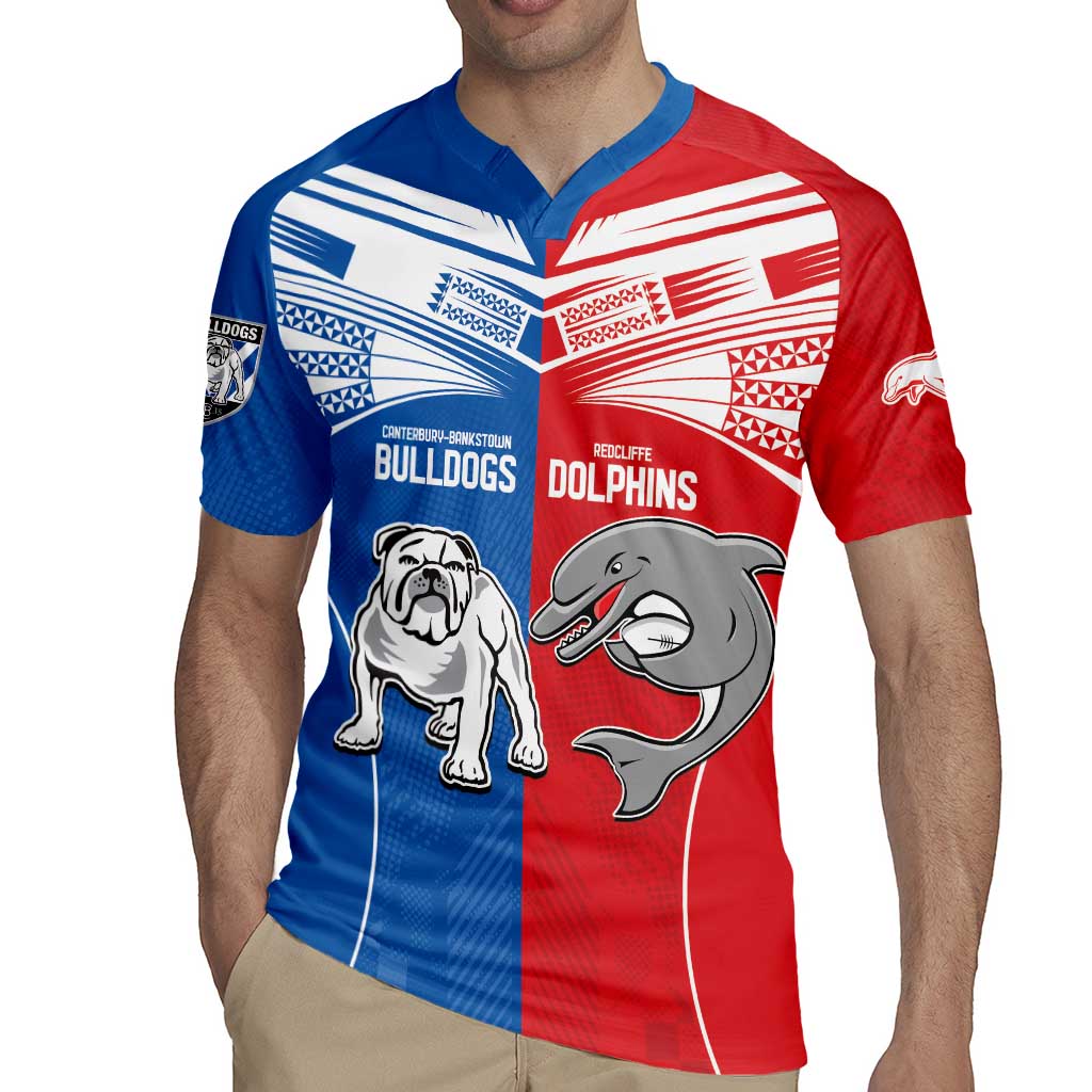 NRL Bulldogs and Dolphins Rugby Jersey Sporty Style