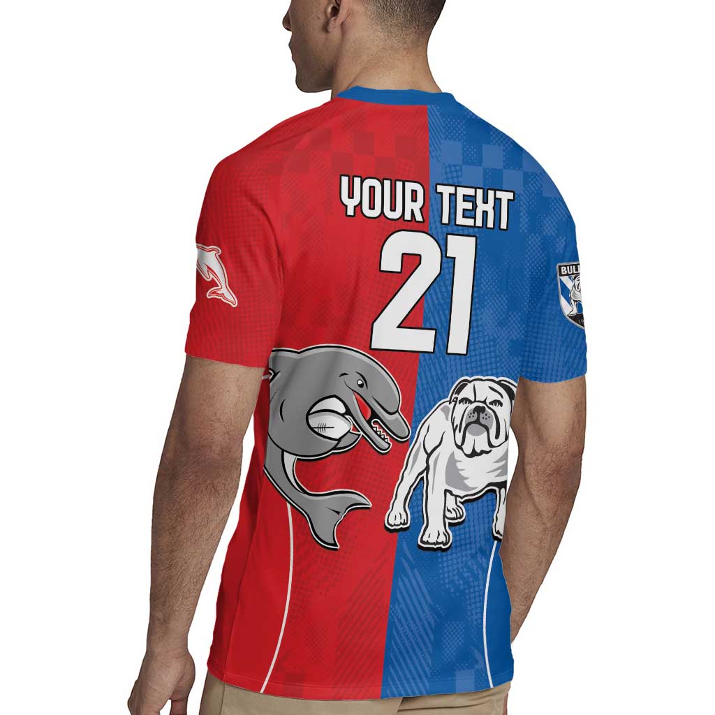 NRL Bulldogs and Dolphins Rugby Jersey Sporty Style