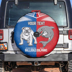 NRL Bulldogs and Dolphins Spare Tire Cover Sporty Style