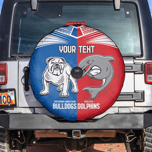 NRL Bulldogs and Dolphins Spare Tire Cover Sporty Style