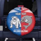 NRL Bulldogs and Dolphins Spare Tire Cover Sporty Style