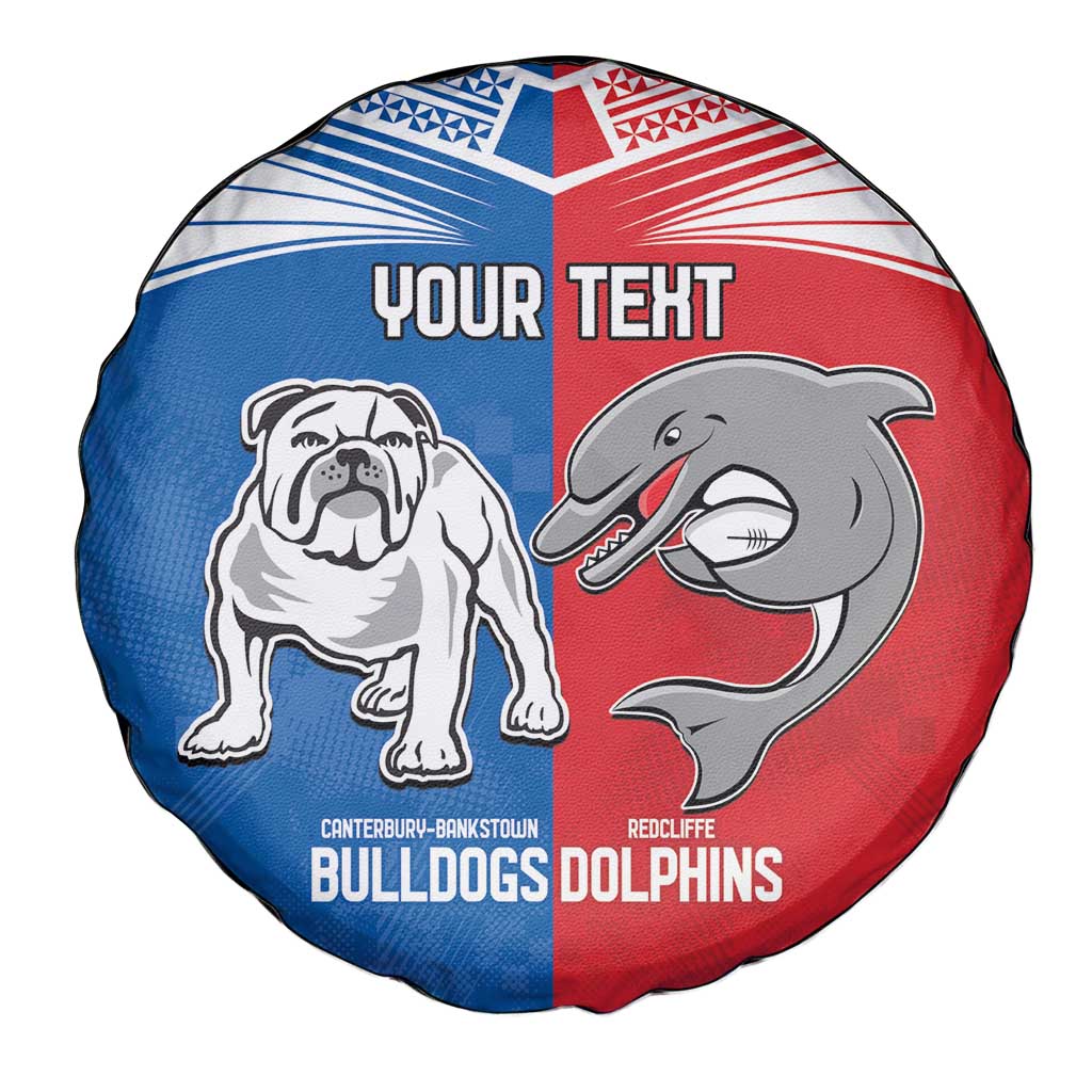 NRL Bulldogs and Dolphins Spare Tire Cover Sporty Style