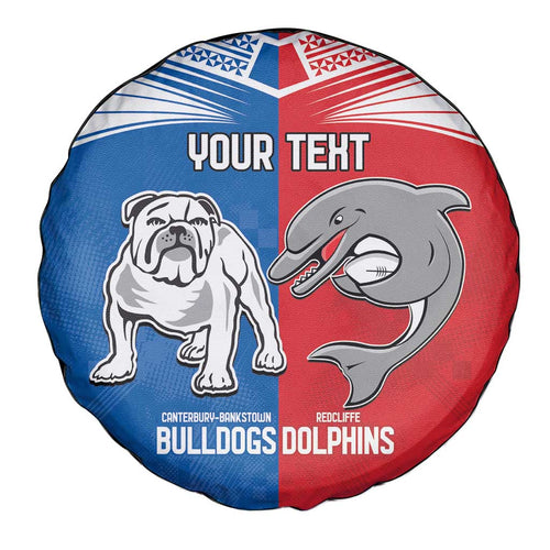 NRL Bulldogs and Dolphins Spare Tire Cover Sporty Style