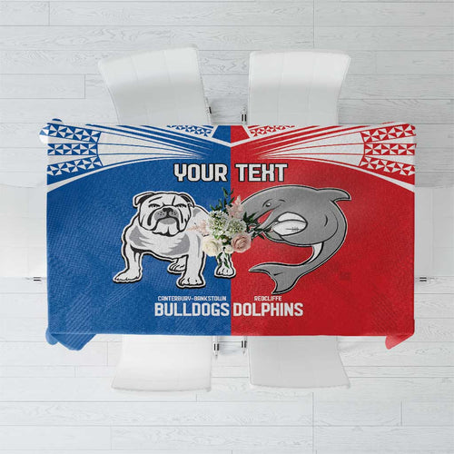 NRL Bulldogs and Dolphins Tablecloth Sporty Style