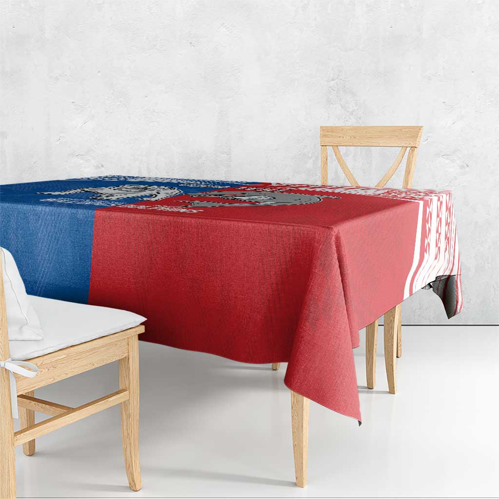 NRL Bulldogs and Dolphins Tablecloth Sporty Style