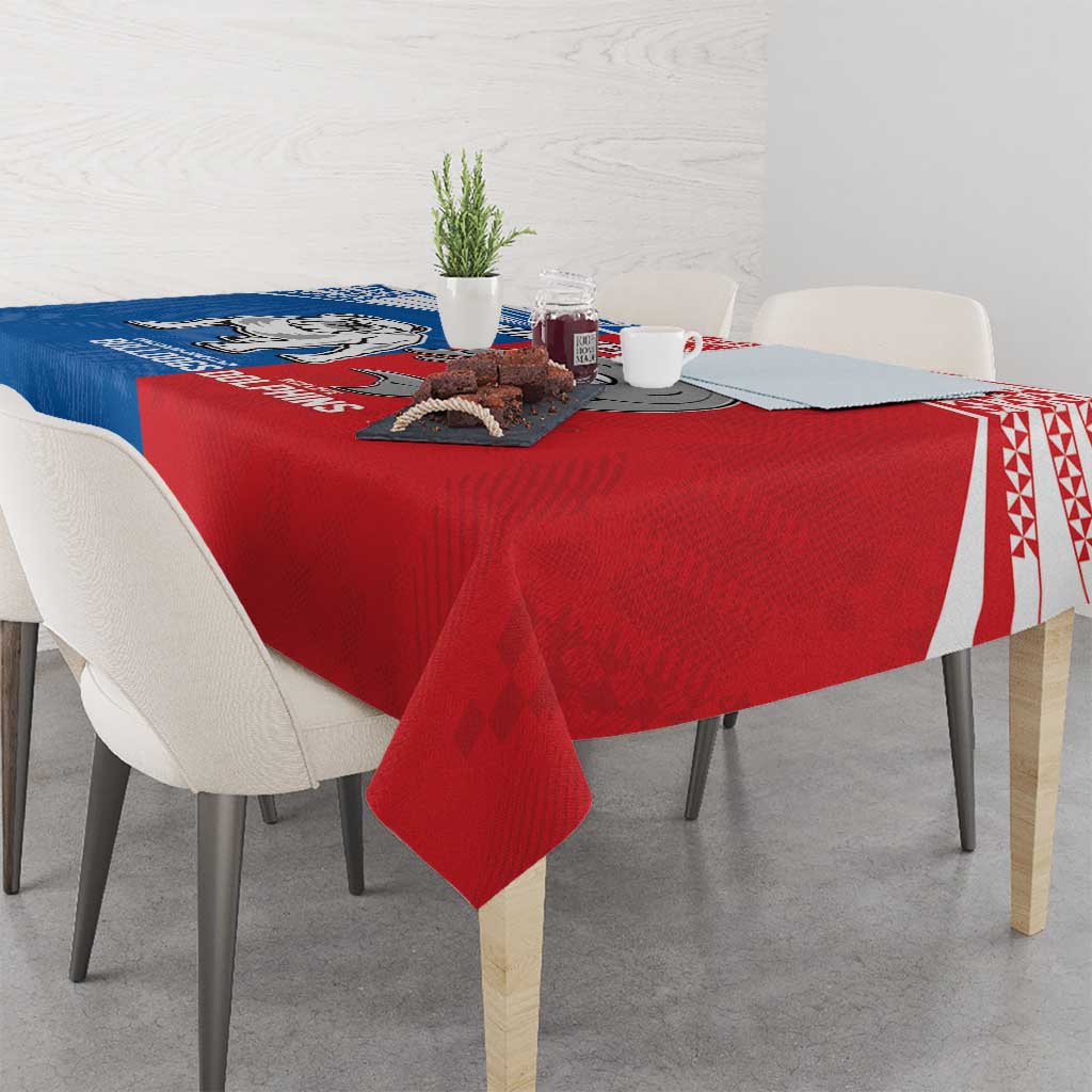 NRL Bulldogs and Dolphins Tablecloth Sporty Style