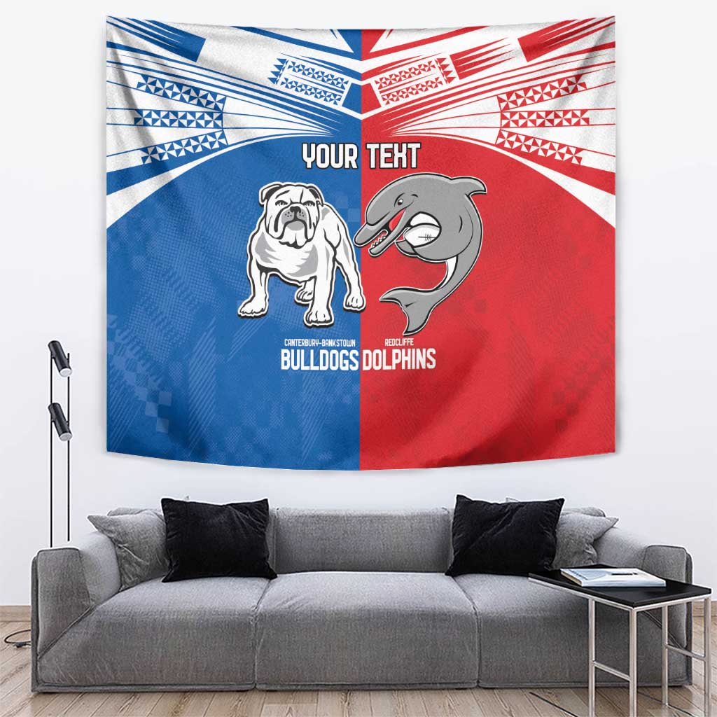 NRL Bulldogs and Dolphins Tapestry Sporty Style