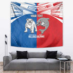 NRL Bulldogs and Dolphins Tapestry Sporty Style