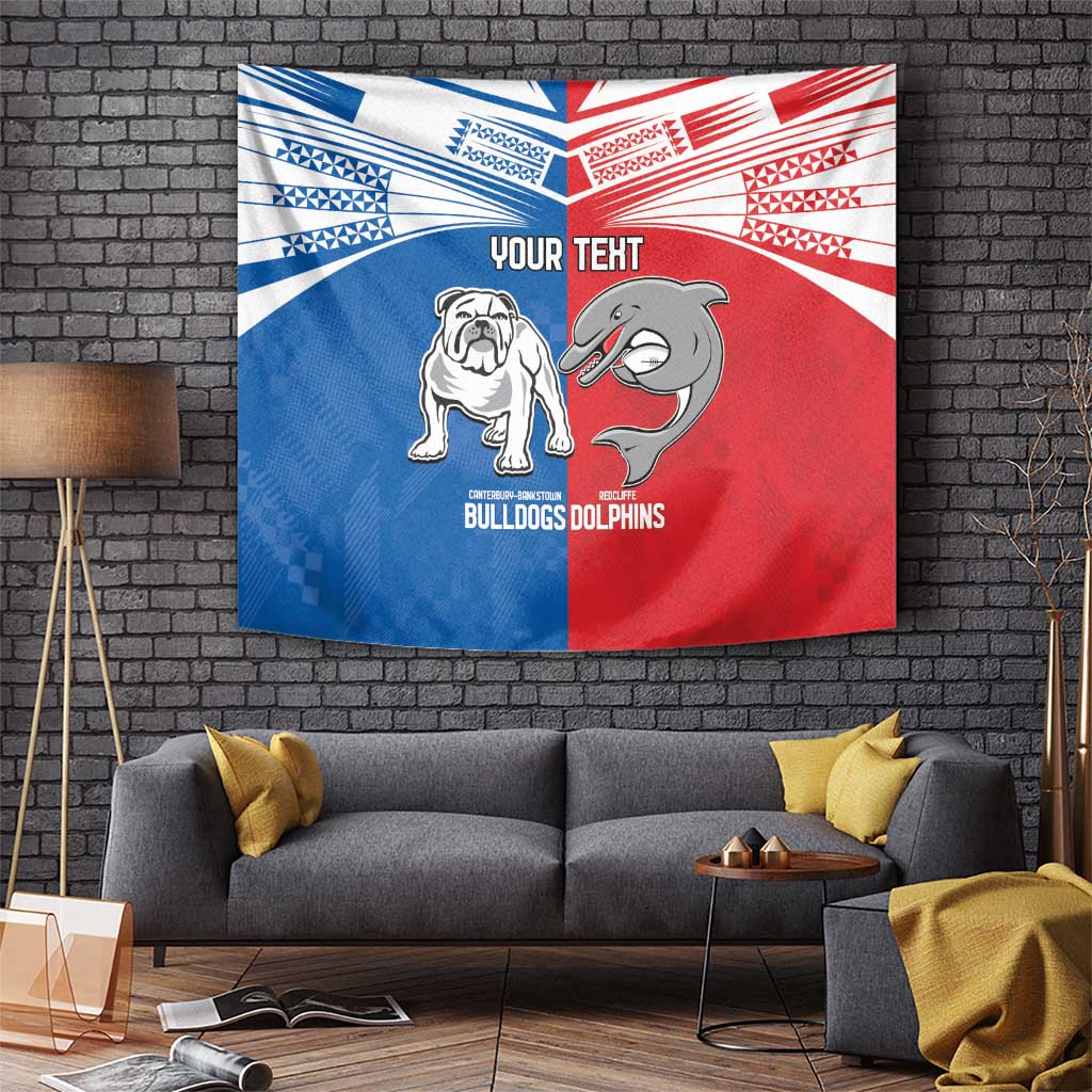 NRL Bulldogs and Dolphins Tapestry Sporty Style