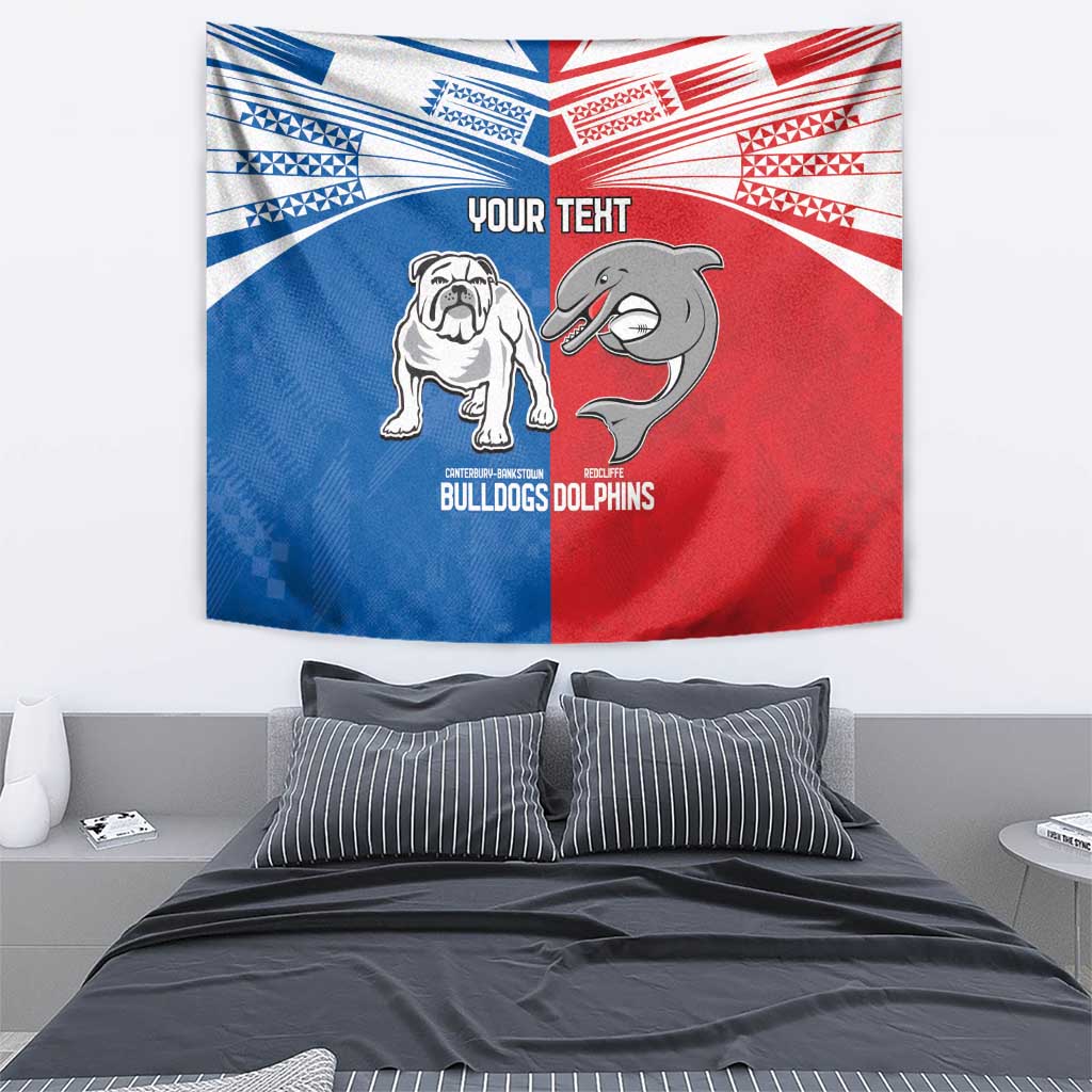 NRL Bulldogs and Dolphins Tapestry Sporty Style