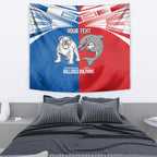 NRL Bulldogs and Dolphins Tapestry Sporty Style