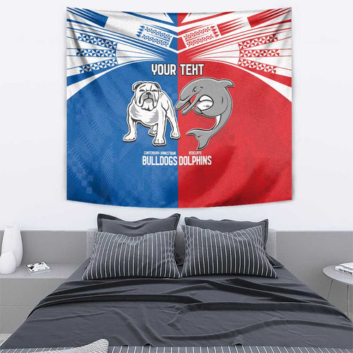 NRL Bulldogs and Dolphins Tapestry Sporty Style