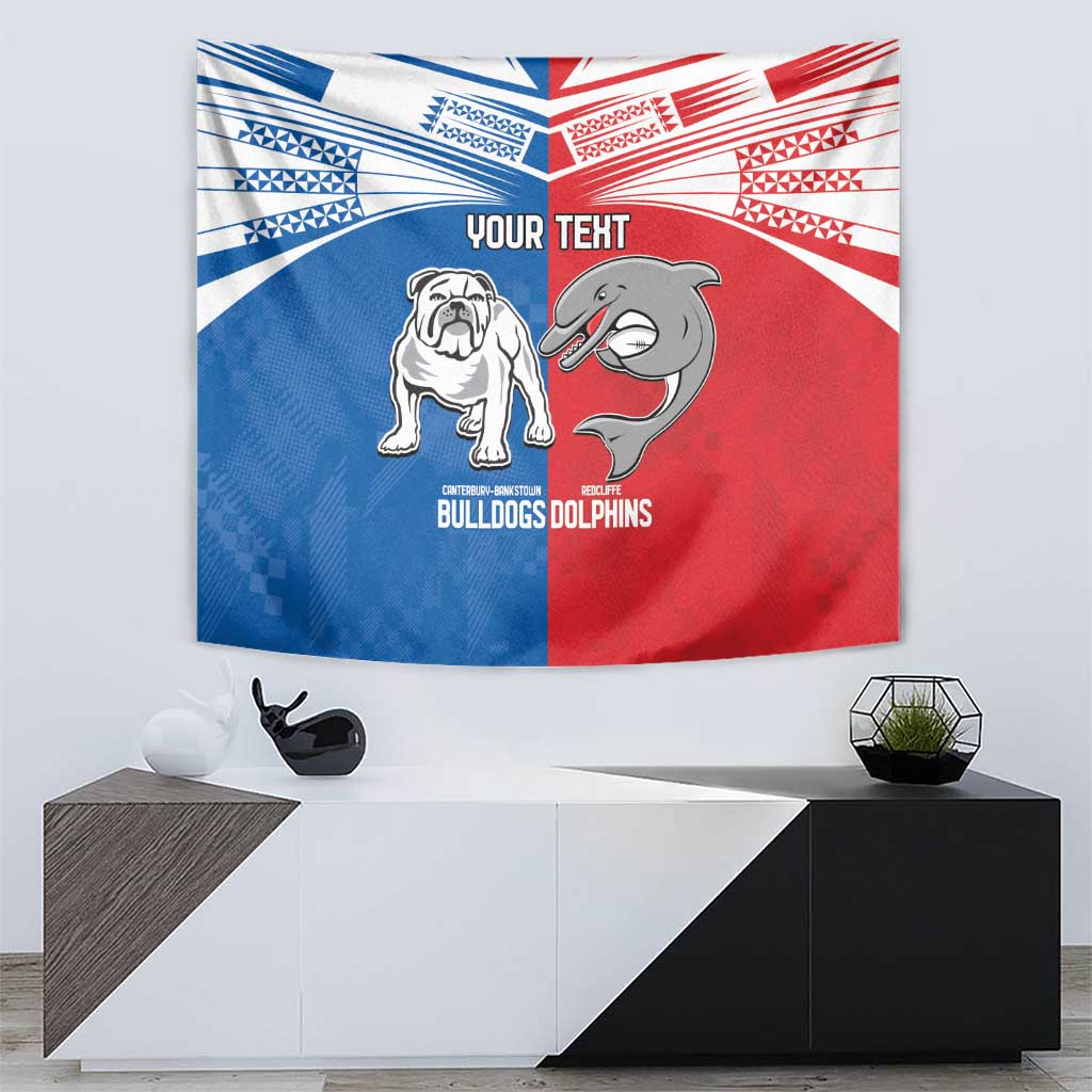 NRL Bulldogs and Dolphins Tapestry Sporty Style