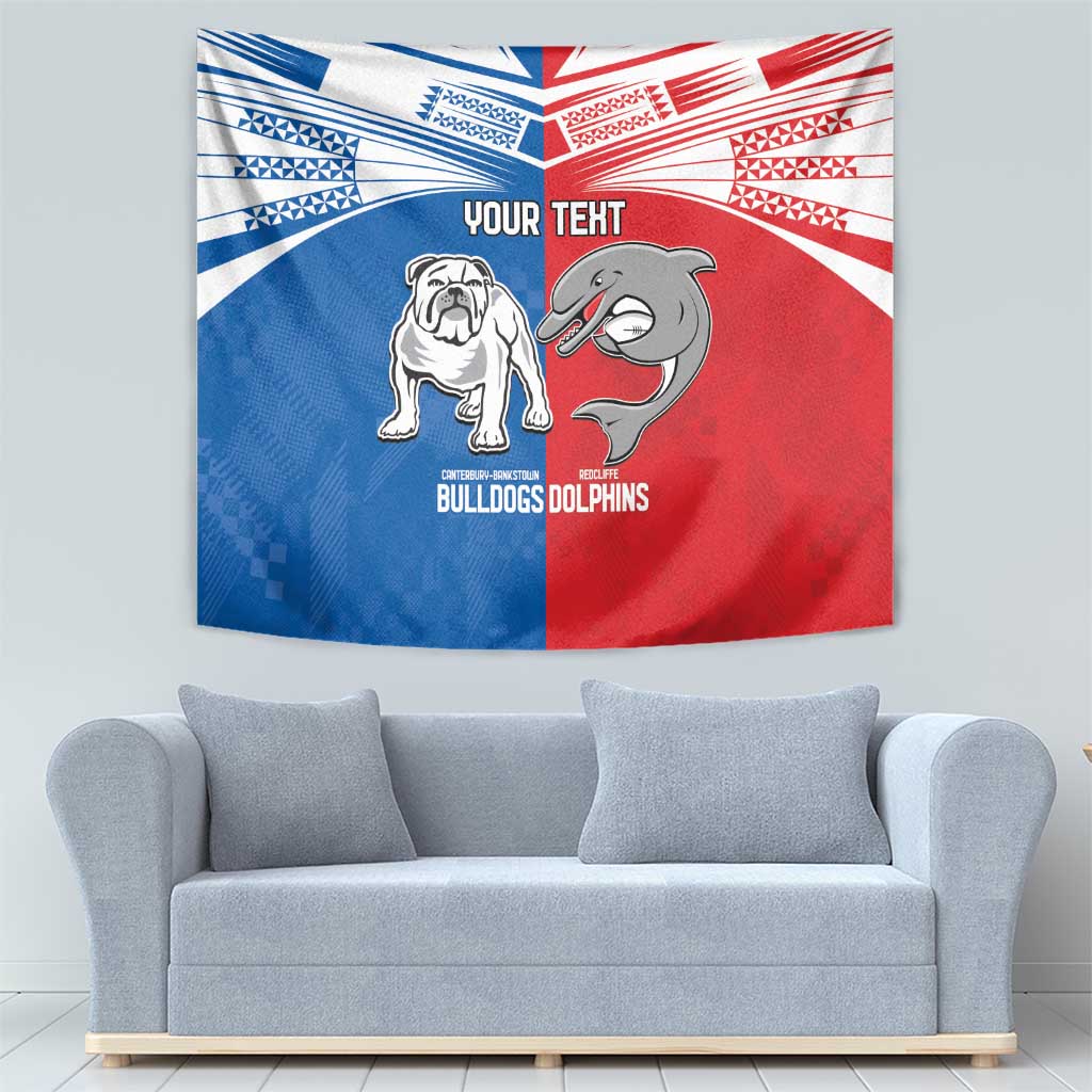 NRL Bulldogs and Dolphins Tapestry Sporty Style