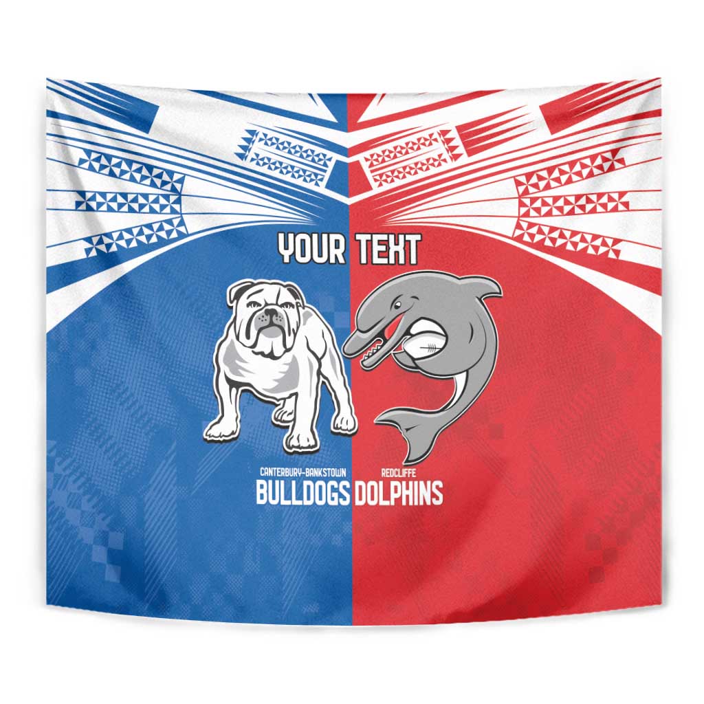 NRL Bulldogs and Dolphins Tapestry Sporty Style