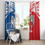 NRL Bulldogs and Dolphins Window Curtain Sporty Style