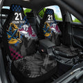 Titans and Manly Eagle Car Seat Cover Rugby Together Sporty Style