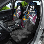 Titans and Manly Eagle Car Seat Cover Rugby Together Sporty Style
