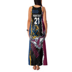 Titans and Manly Eagle Family Matching Tank Maxi Dress and Hawaiian Shirt Rugby Together Sporty Style