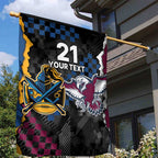 Titans and Manly Eagle Garden Flag Rugby Together Sporty Style