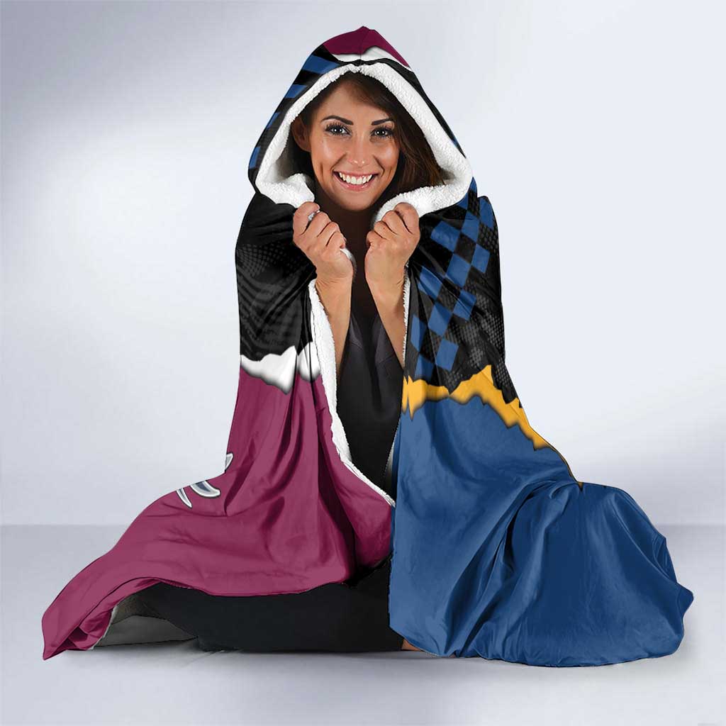 Titans and Manly Eagle Hooded Blanket Rugby Together Sporty Style