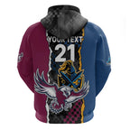 Titans and Manly Eagle Hoodie Rugby Together Sporty Style