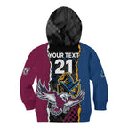 Titans and Manly Eagle Kid Hoodie Rugby Together Sporty Style