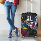 Titans and Manly Eagle Luggage Cover Rugby Together Sporty Style