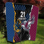 Titans and Manly Eagle Quilt Rugby Together Sporty Style