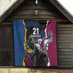 Titans and Manly Eagle Quilt Rugby Together Sporty Style