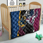 Titans and Manly Eagle Quilt Rugby Together Sporty Style