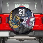 Titans and Manly Eagle Spare Tire Cover Rugby Together Sporty Style