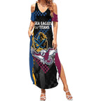 Titans and Manly Eagle Summer Maxi Dress Rugby Together Sporty Style