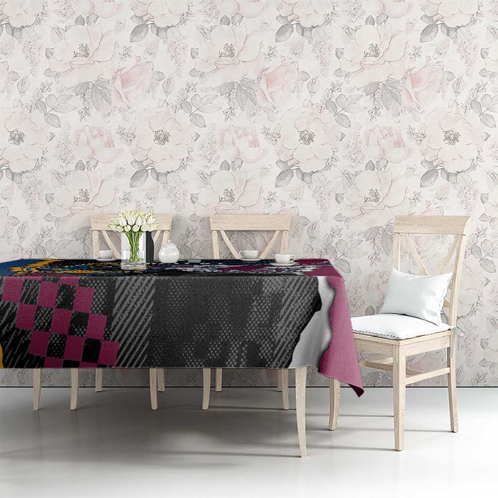 Titans and Manly Eagle Tablecloth Rugby Together Sporty Style