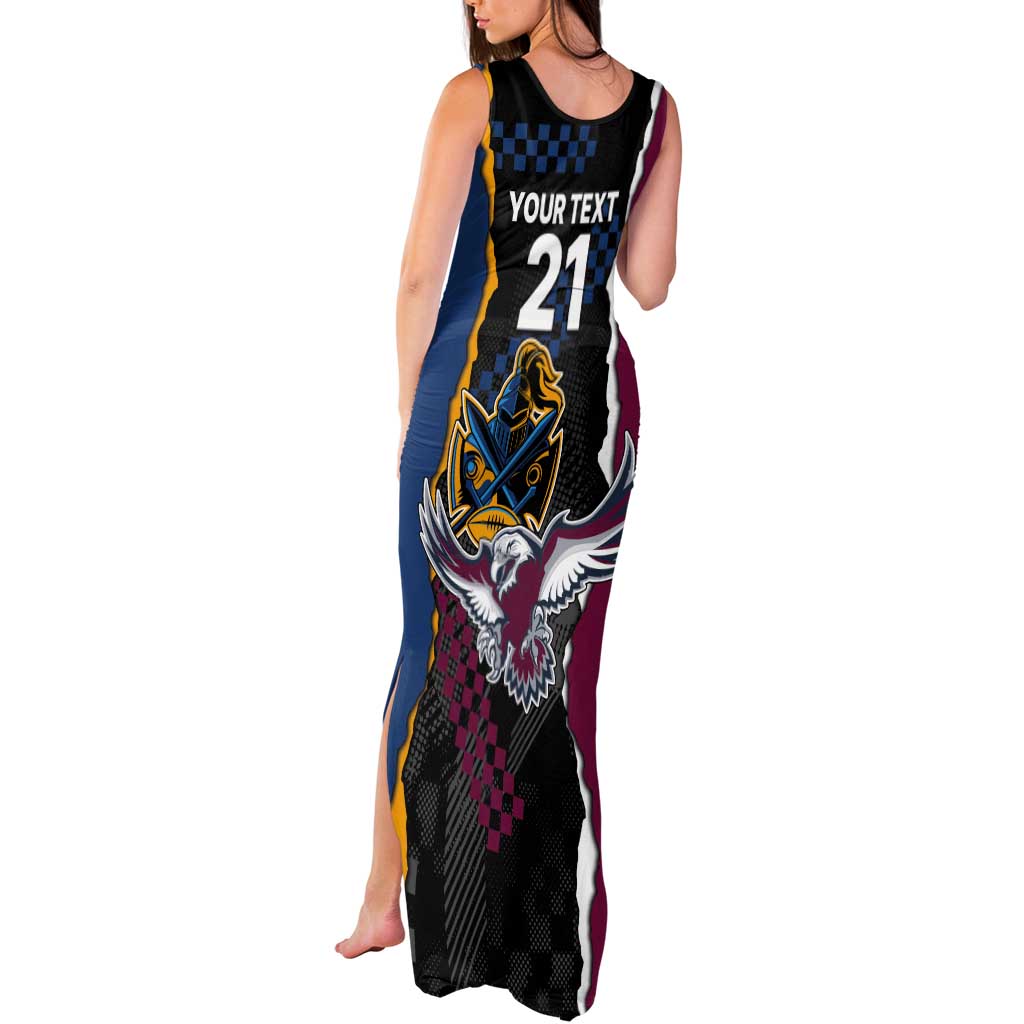 Titans and Manly Eagle Tank Maxi Dress Rugby Together Sporty Style
