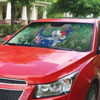 Aussie Festive Koala Christmas Auto Sun Shade Koala-ty Time Flag Hammock Green Style