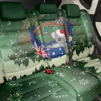 Aussie Festive Koala Christmas Back Car Seat Cover Koala-ty Time Flag Hammock Green Style