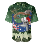 Aussie Festive Koala Christmas Baseball Jersey Koala-ty Time Flag Hammock Green Style
