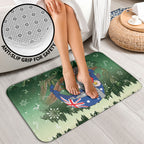 Aussie Festive Koala Christmas Bathroom Set Koala-ty Time Flag Hammock Green Style