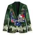 Aussie Festive Koala Christmas Blazer Koala-ty Time Flag Hammock Green Style
