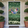 Aussie Festive Koala Christmas Door Cover Koala-ty Time Flag Hammock Green Style