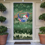 Aussie Festive Koala Christmas Door Cover Koala-ty Time Flag Hammock Green Style