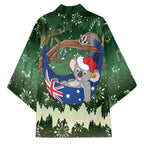 Aussie Festive Koala Christmas Kimono Koala-ty Time Flag Hammock Green Style