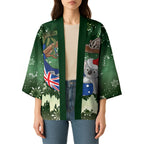 Aussie Festive Koala Christmas Kimono Koala-ty Time Flag Hammock Green Style