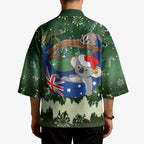Aussie Festive Koala Christmas Kimono Koala-ty Time Flag Hammock Green Style