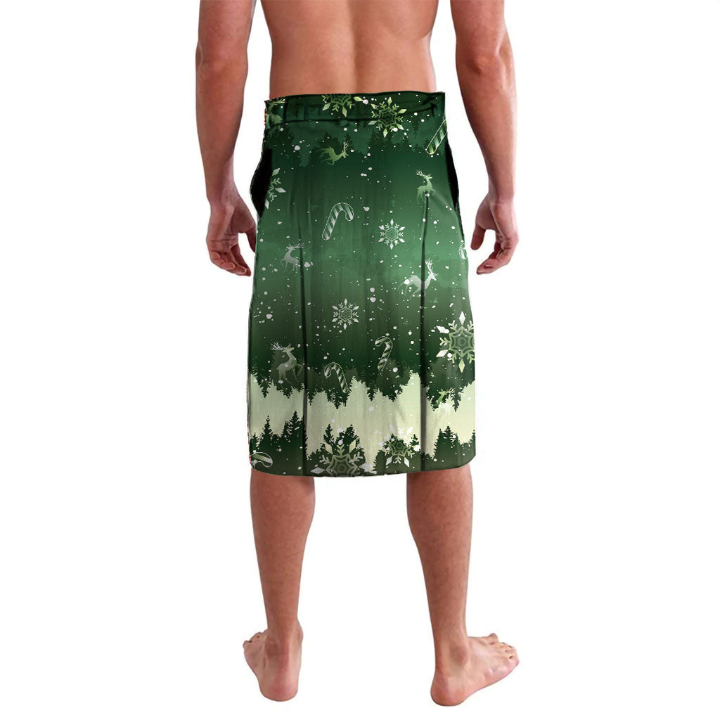 Aussie Festive Koala Christmas Lavalava Koala-ty Time Flag Hammock Green Style