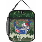 Aussie Festive Koala Christmas Lunch Bag Koala-ty Time Flag Hammock Green Style
