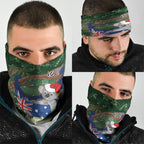 Aussie Festive Koala Christmas Neck Gaiter Koala-ty Time Flag Hammock Green Style