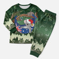 Aussie Festive Koala Christmas Pajama Set Koala-ty Time Flag Hammock Green Style