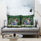 Aussie Festive Koala Christmas Pillow Cover Koala-ty Time Flag Hammock Green Style